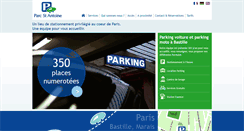 Desktop Screenshot of parc-st-antoine.com